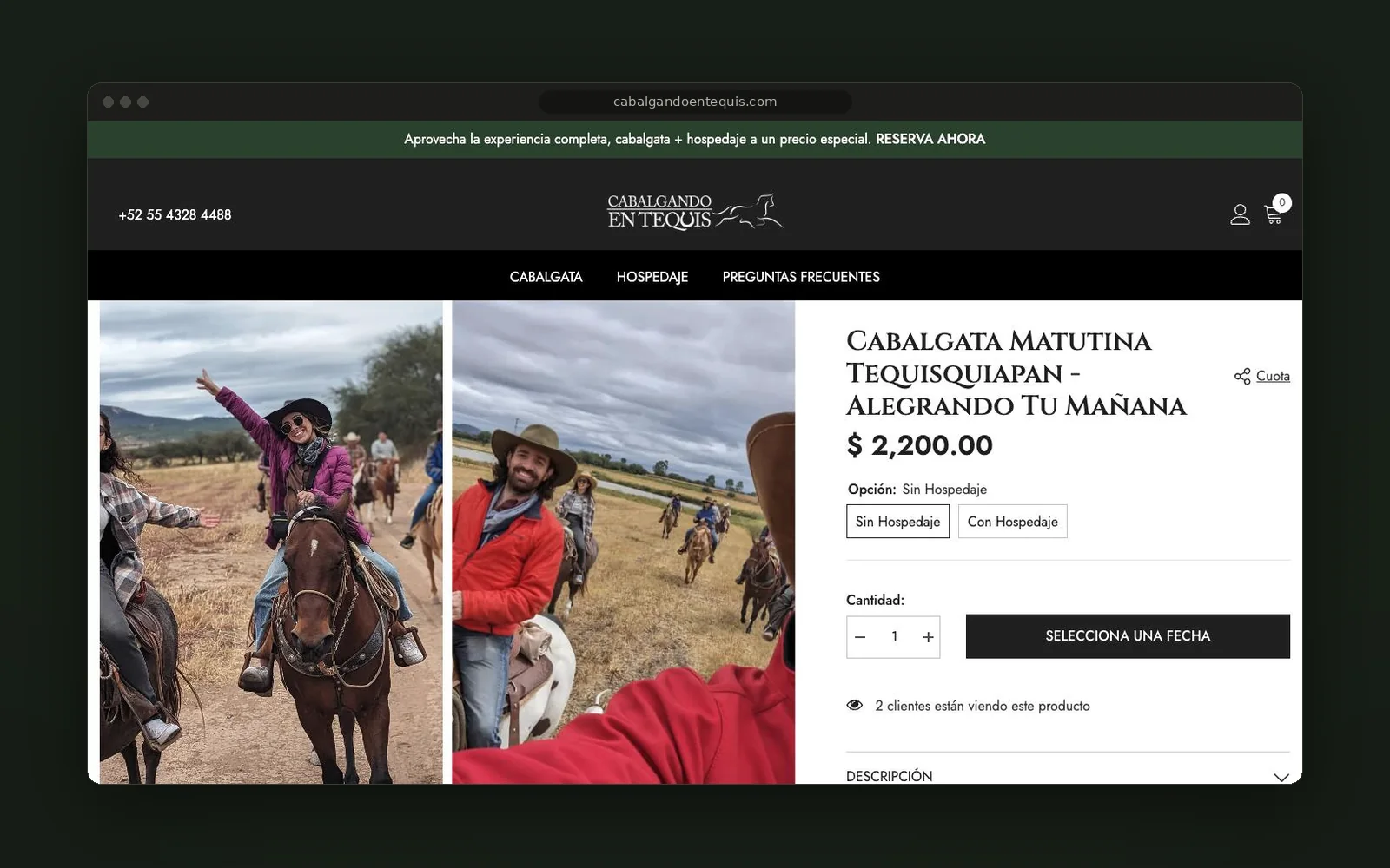 Tienda Cabalgando en Tequis